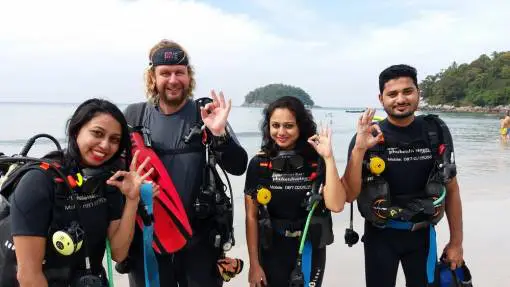 Scuba Diving in Phuket, Thailand with Aussie Divers Phuket