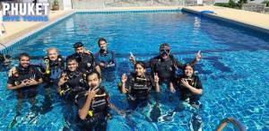 Scuba diving Phuket basic diver course