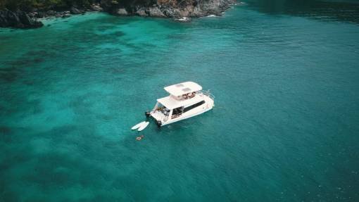 Snorkeling at Coral island