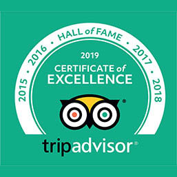 Trip-Advisor Certificate of Excellence - Hall of fame - Phuket-Dive-Tours