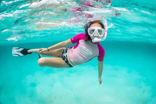 kids snorkeling in phuket